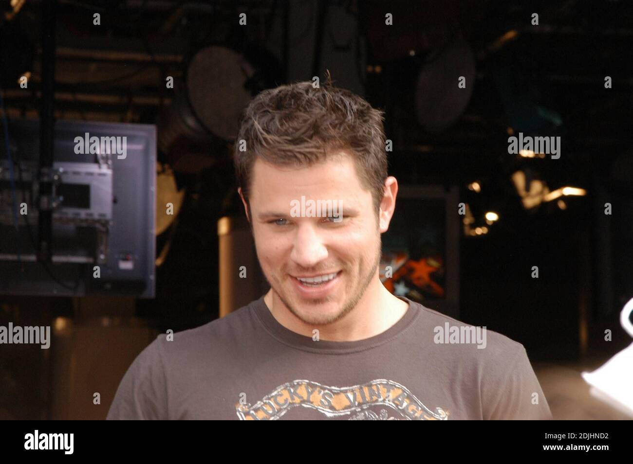 Nick Lachey at Much Music Awards for Much On Demand in the Chum-City Building, Toronto, Ontario, Canada. June 19 2006 Stock Photo
