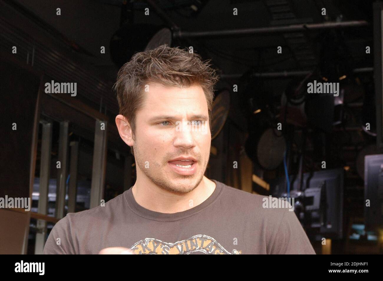 Nick Lachey at Much Music Awards for Much On Demand in the Chum-City Building, Toronto, Ontario, Canada. June 19 2006 Stock Photo
