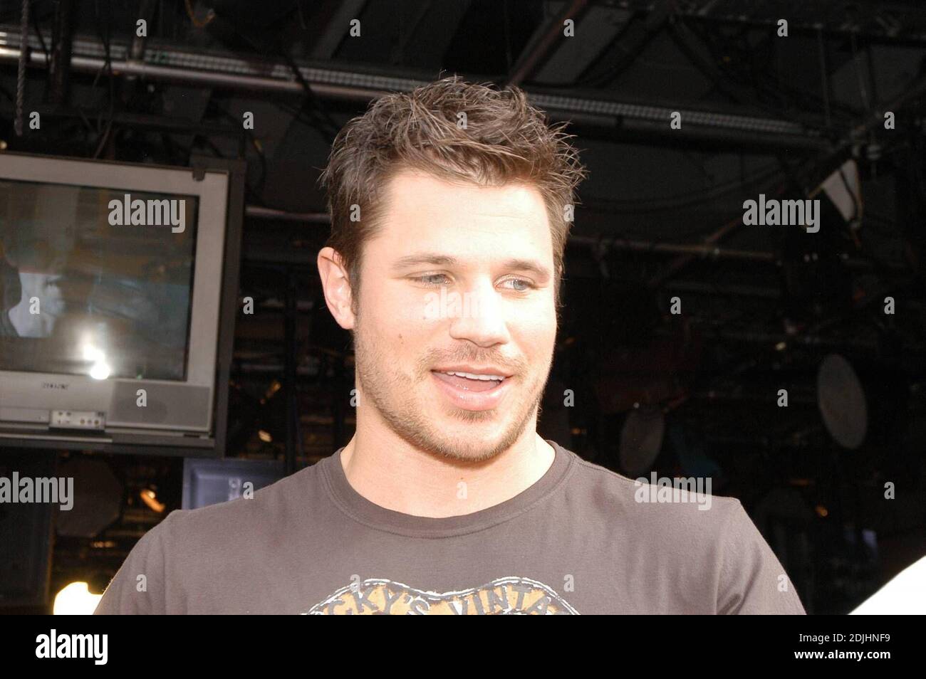 Nick Lachey at Much Music Awards for Much On Demand in the Chum-City Building, Toronto, Ontario, Canada. June 19 2006 Stock Photo