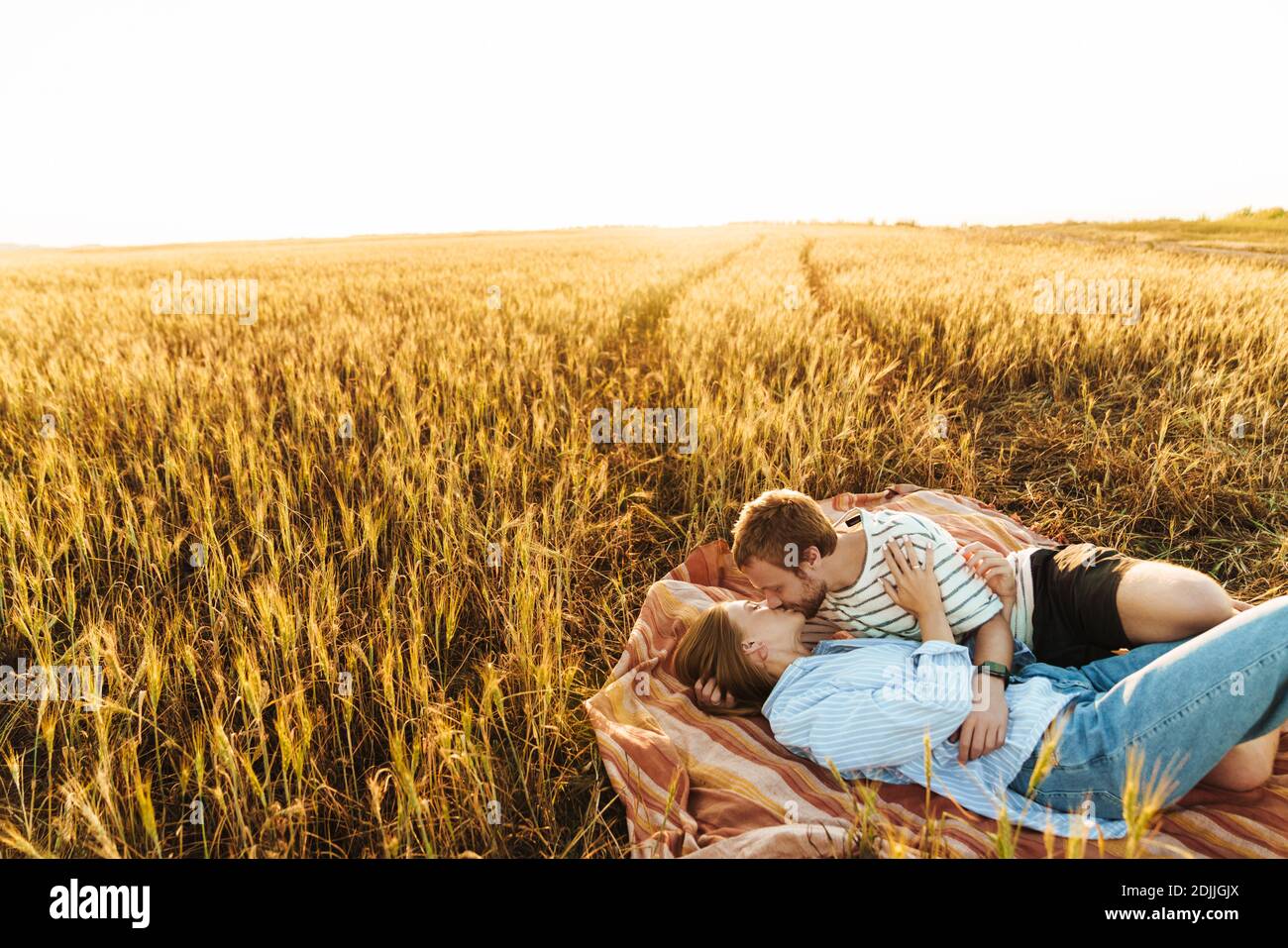 Couple lying together hi-res stock photography and images - Alamy