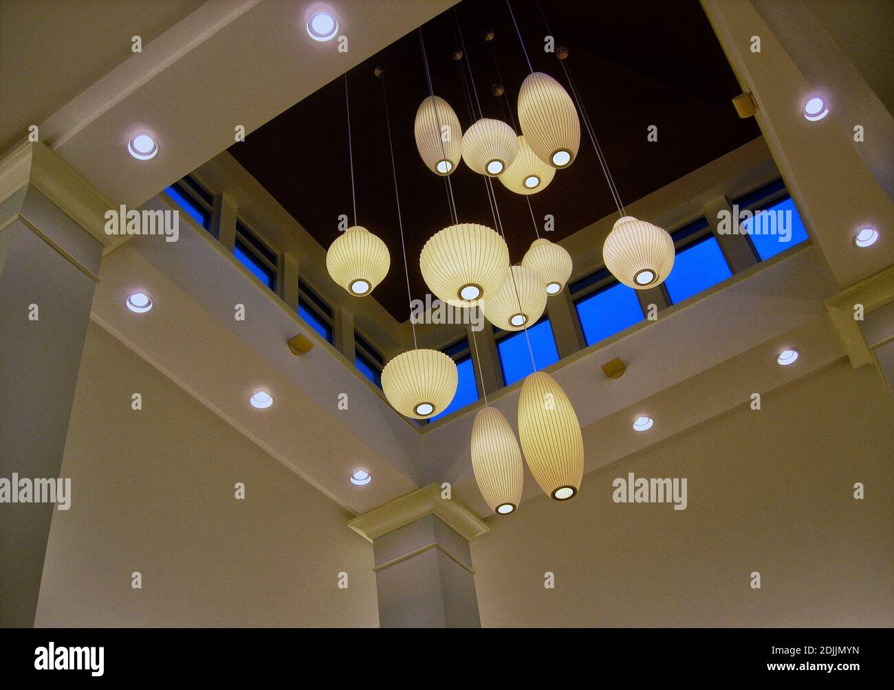 Interior incandescent lighting Stock Photo Alamy