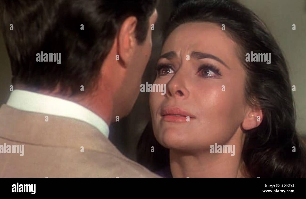 TOPAZ  1969 Universal Pictures film with Karin Dor and Frederick Stafford produced and directed by Alfred Hitchcock based on book by Leon Uris Stock Photo