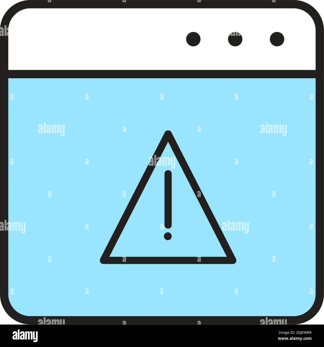 Isolated window computers tecnology online icon- Vector Stock Vector