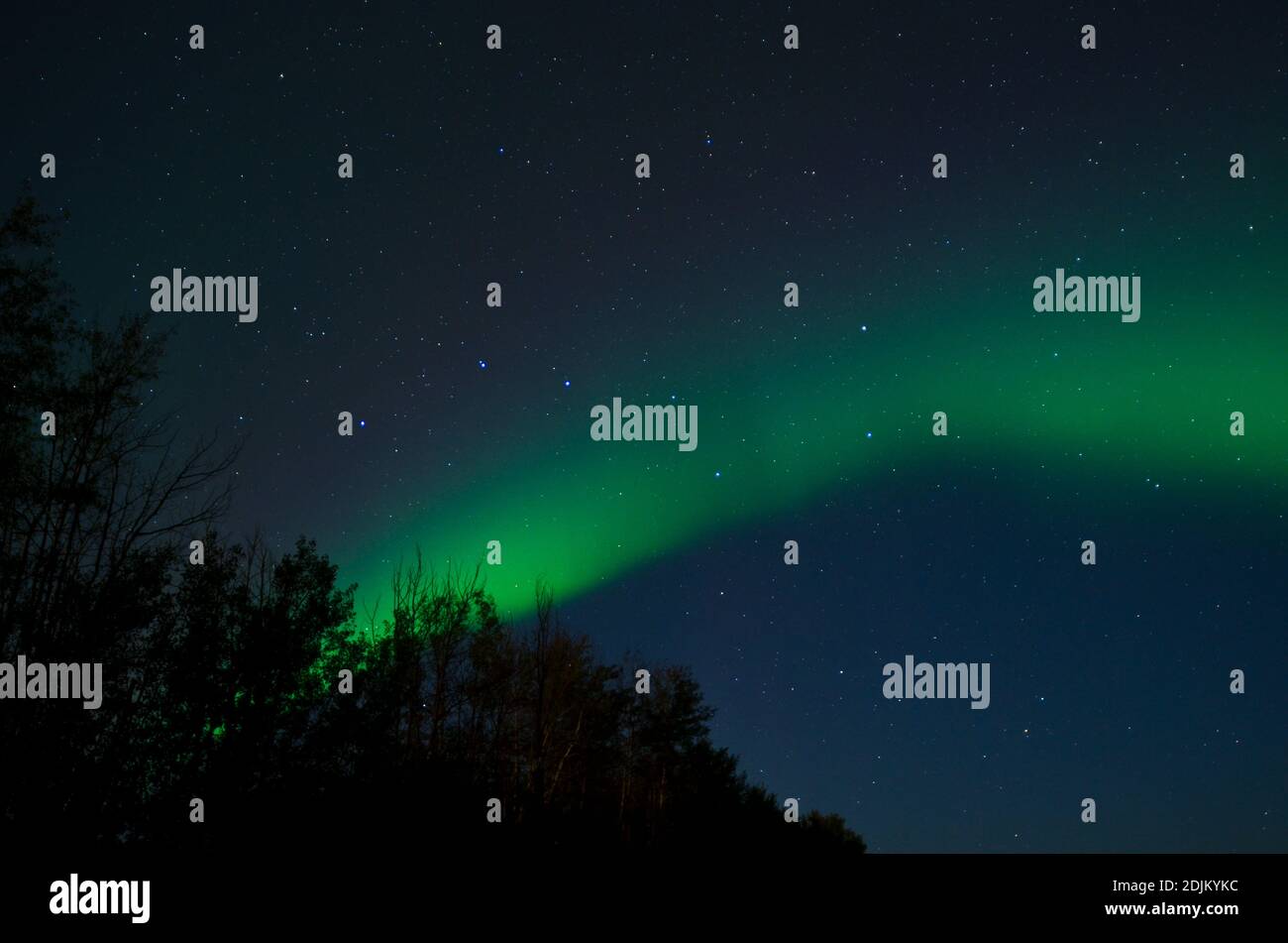 Northern Lights Above Quebec, Canada Stock Photo Alamy