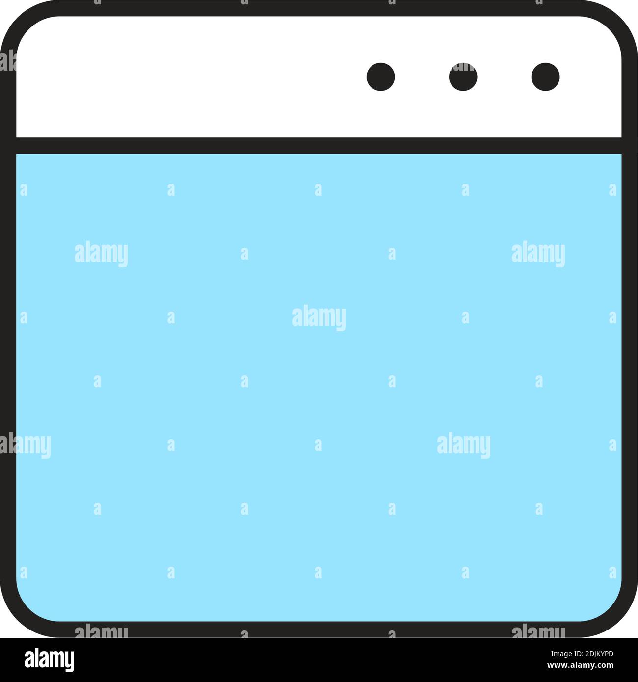 Isolated window computers tecnology online icon- Vector Stock Vector