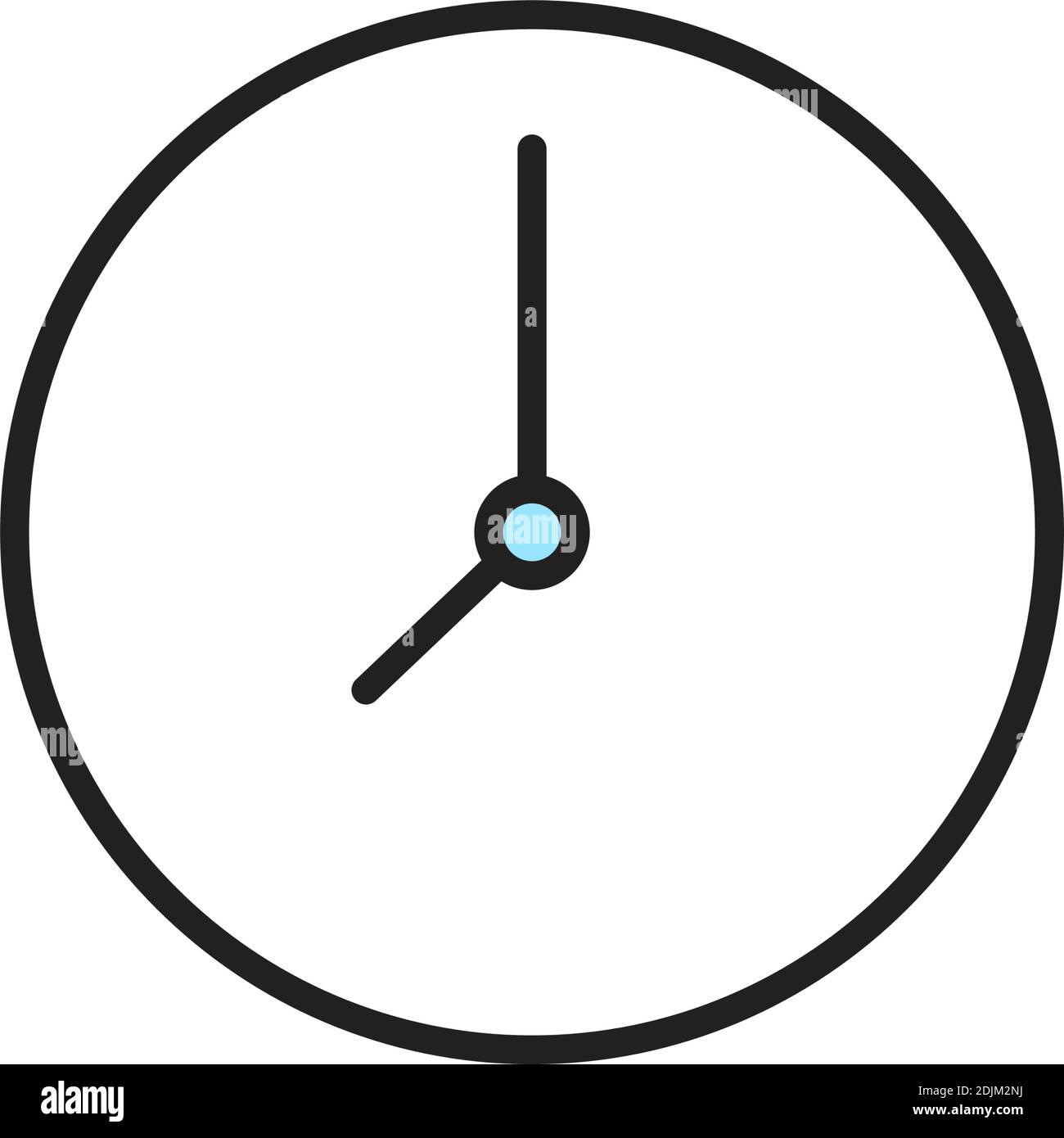 Isolated clock computers tecnology online icon- Vector Stock Vector