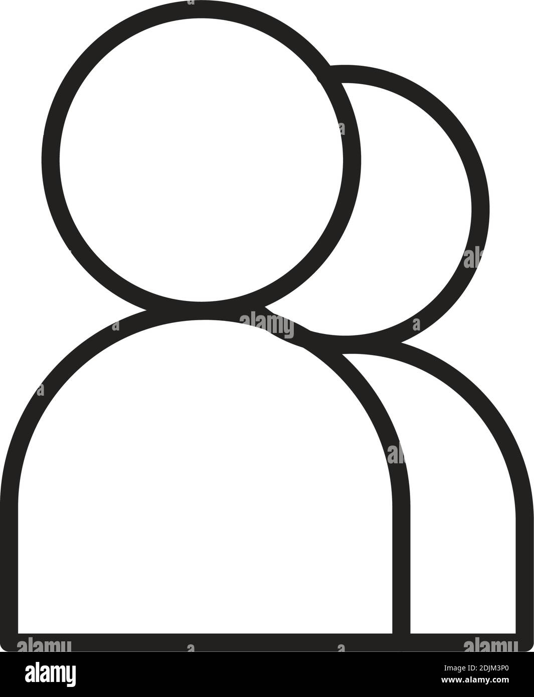 Isolated contacts computers tecnology online icon- Vector Stock Vector