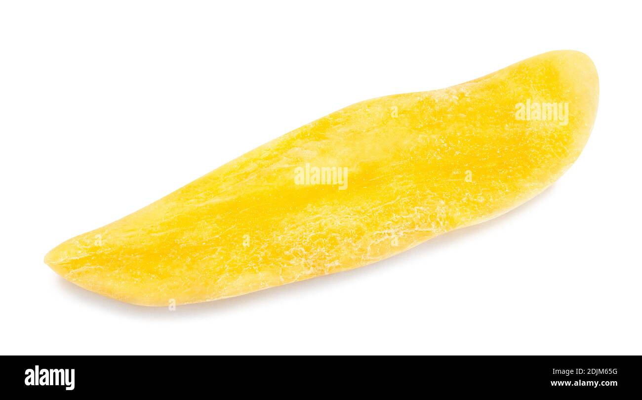 dried mango path isolated on white Stock Photo