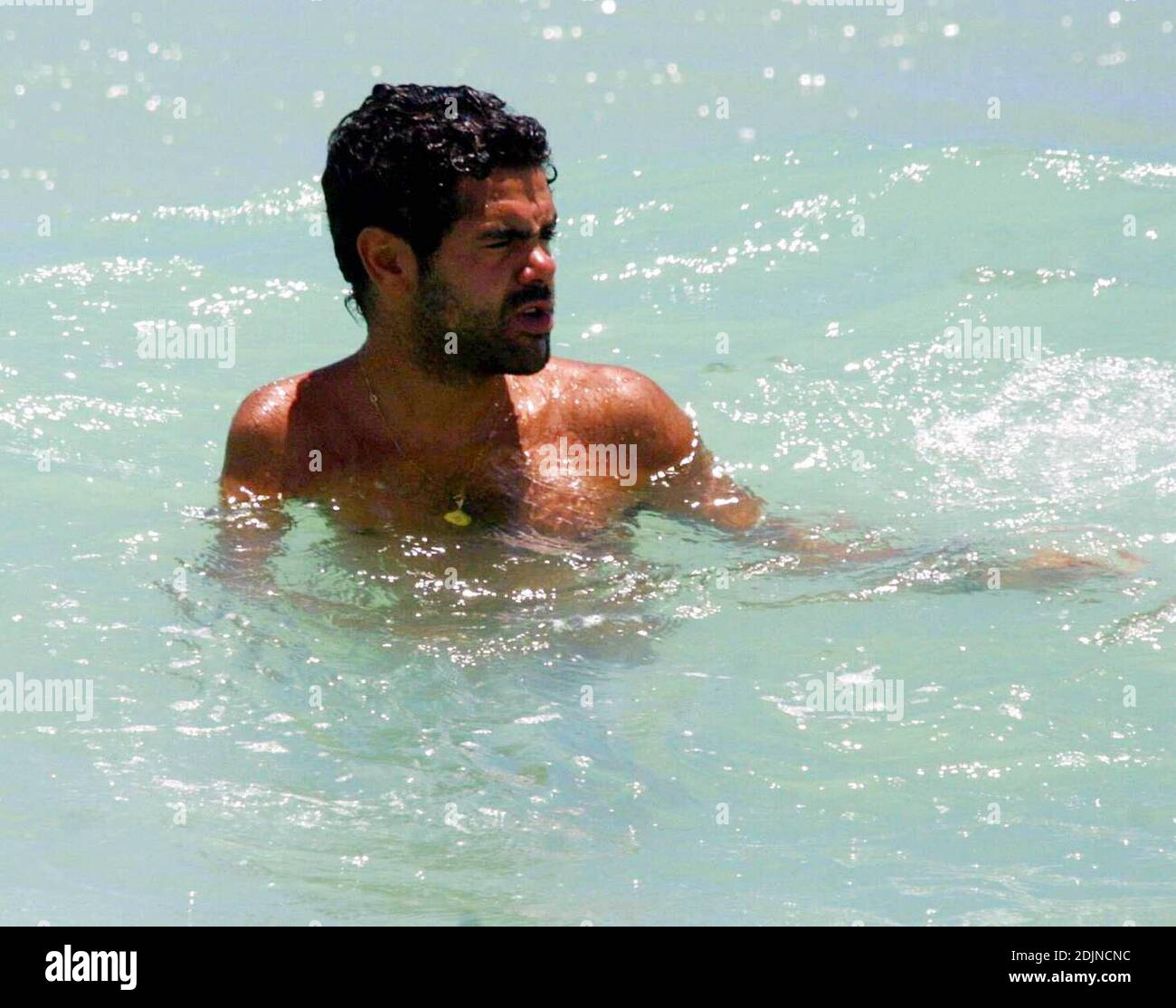 Exclusive!! French Actor Jamel Debbouze seems to enjoy Miami Beach's 