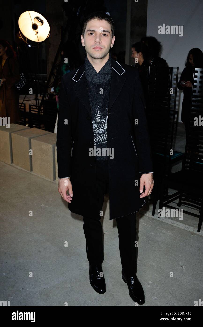 An evening honouring Louis Vuitton and Ghesquiere Featuring: Xavier Dolan  Where: NYC, New York, United States When: 30 Nov 2017 Credit: Patricia  Schlein/WENN.com Stock Photo - Alamy