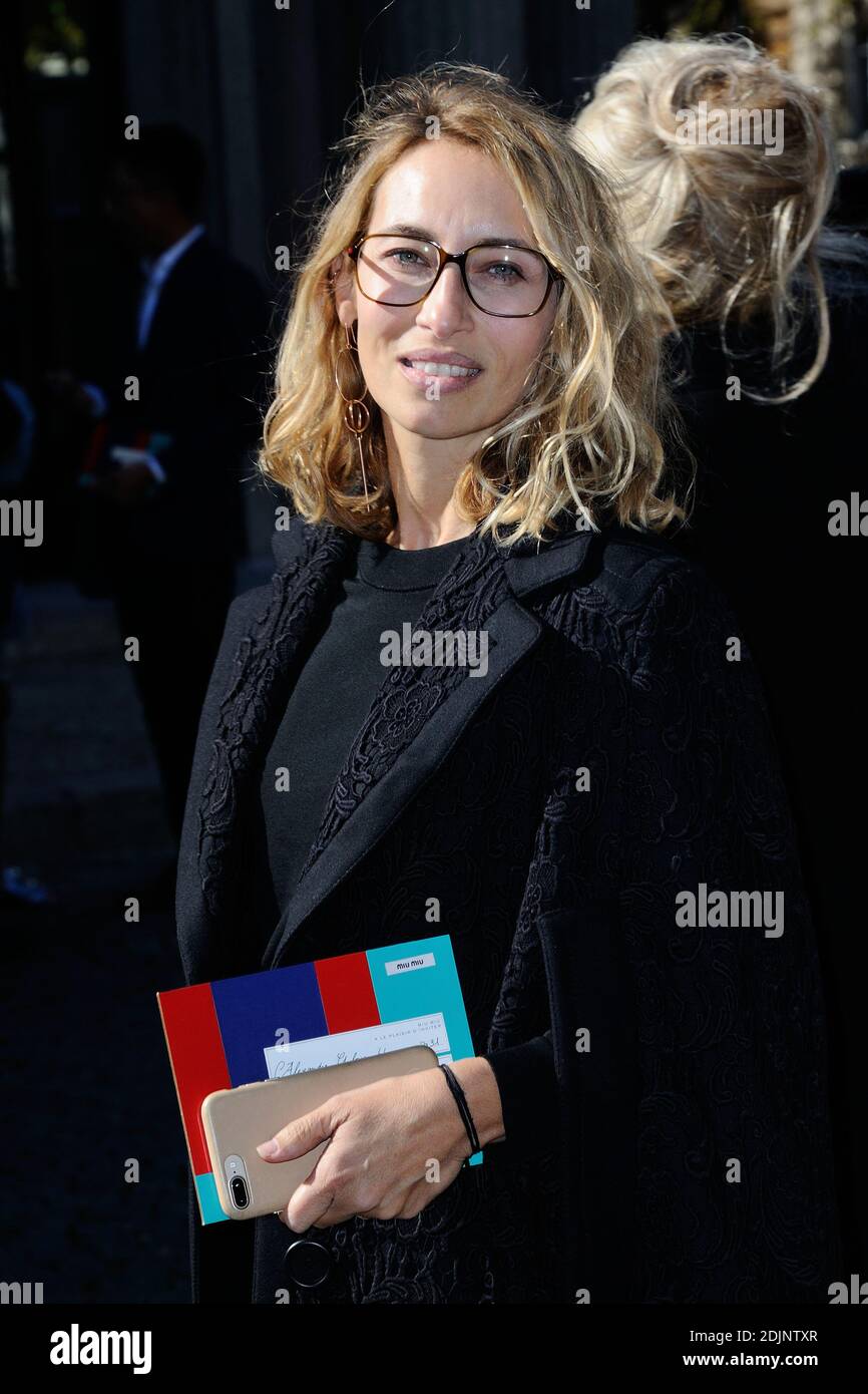 Alexandra Golovanoff attending the Miu Miu show as part of Paris ...