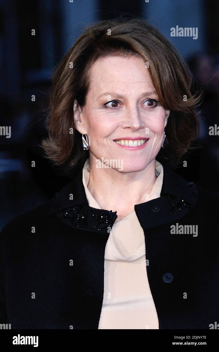 Sigourney Weaver attending the premiere of A Monster Calls as part of ...