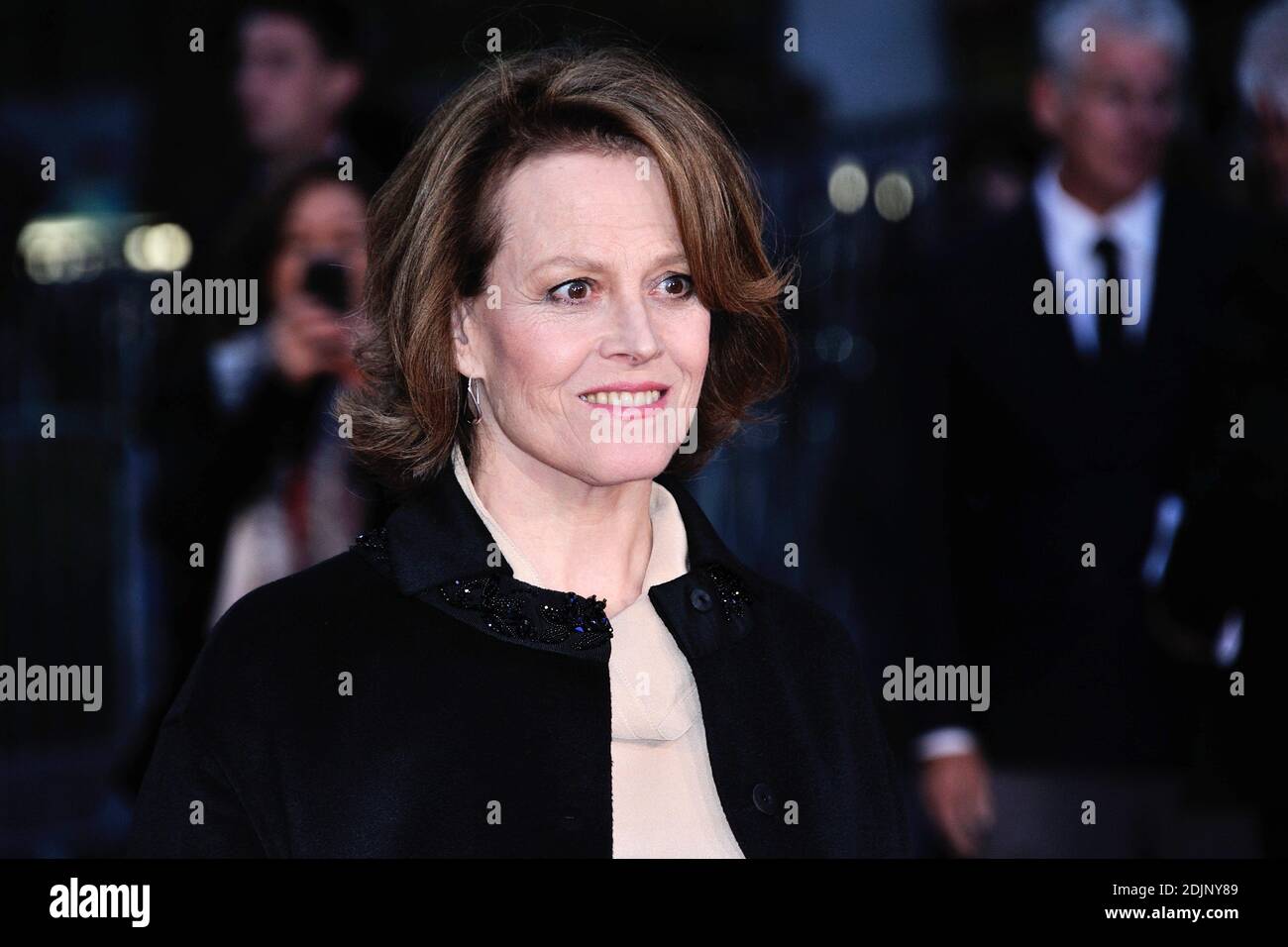 Sigourney Weaver attending the premiere of A Monster Calls as part of ...