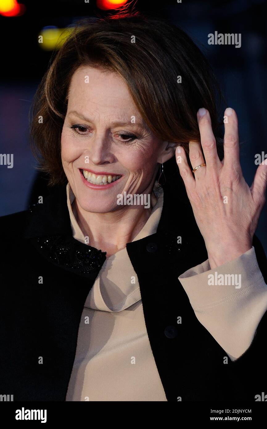 Sigourney Weaver attends the premiere of A Monster Calls as part of the ...