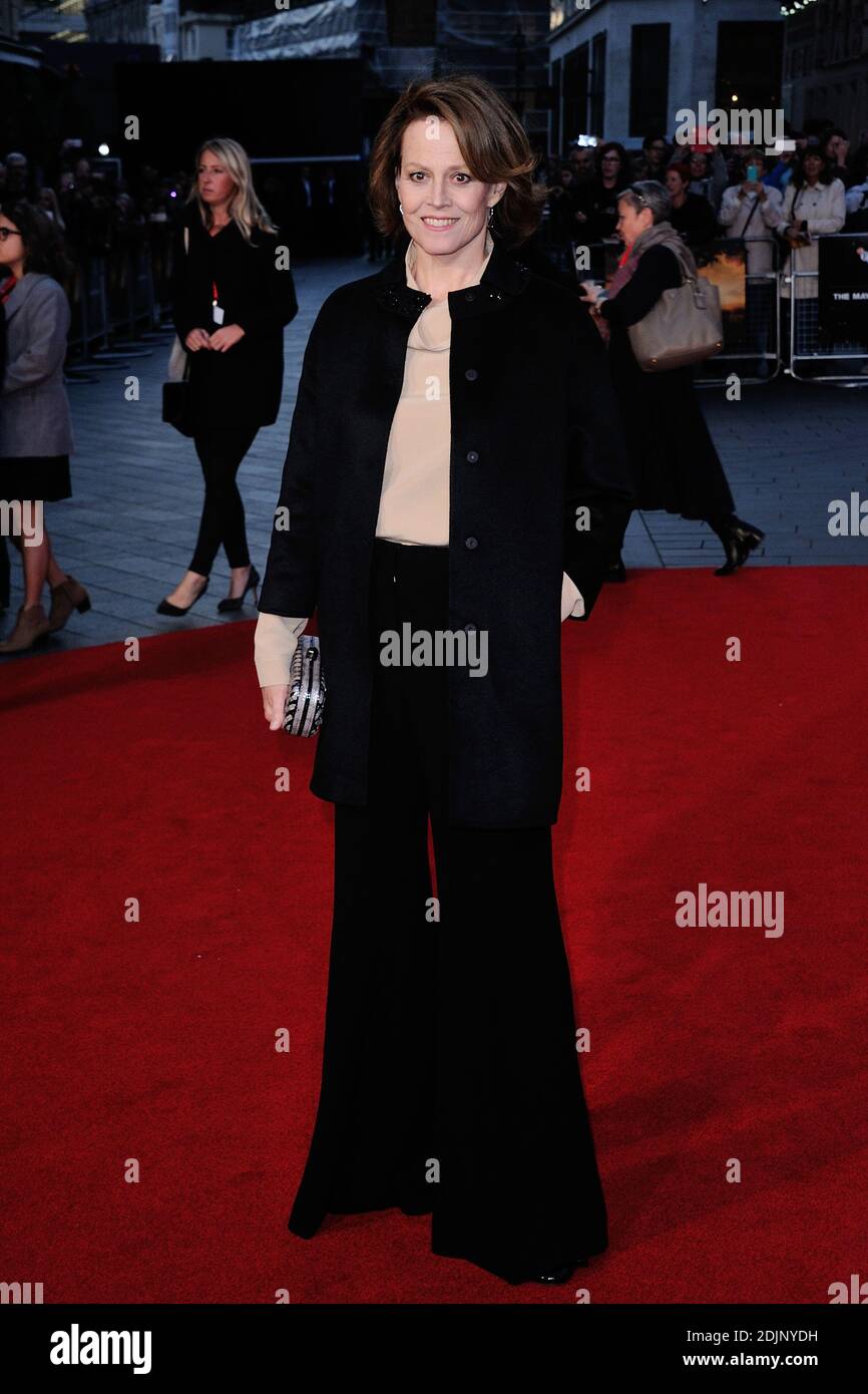 Sigourney Weaver attends the premiere of A Monster Calls as part of the ...