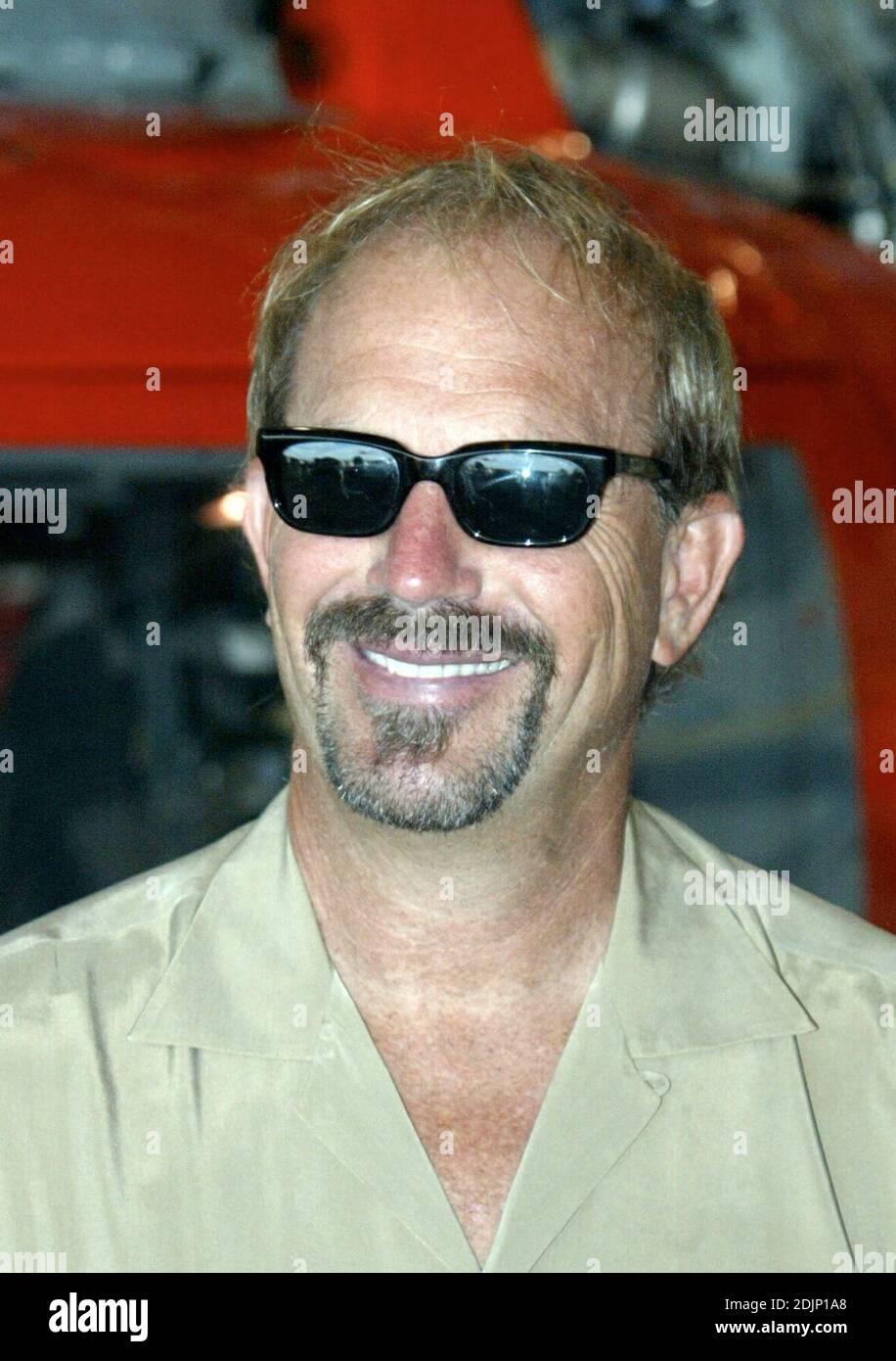 Kevin Costner and Ashton Kutcher visit a Miami U.S. Coast