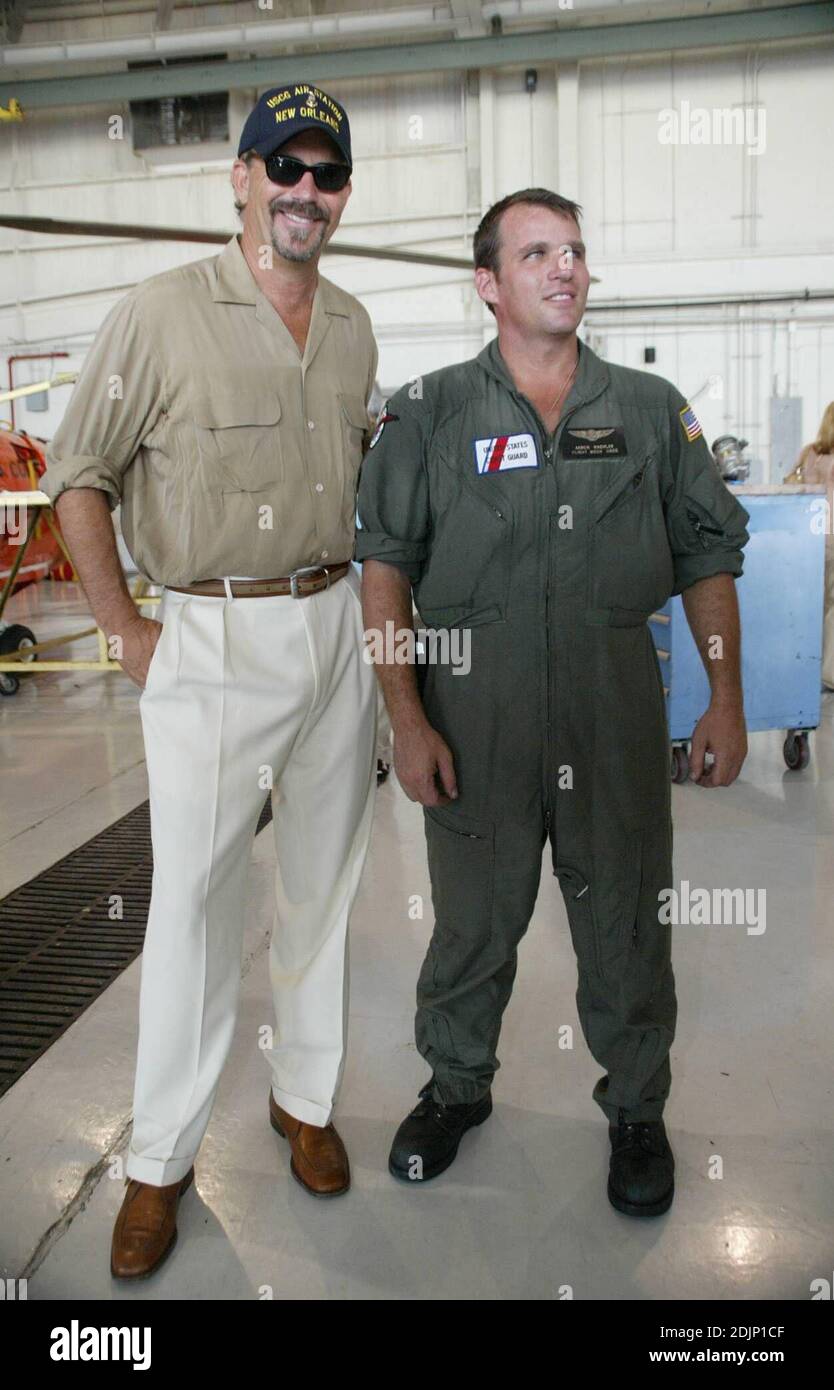 Kevin Costner and Ashton Kutcher visit a Miami U.S. Coast