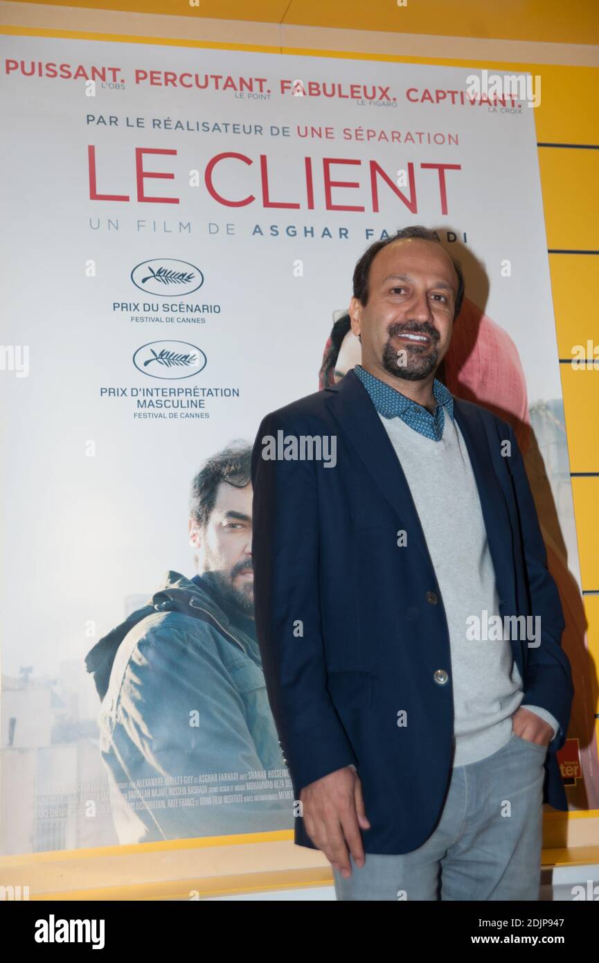 Iranian film director asghar farhadi hi-res stock photography and ...