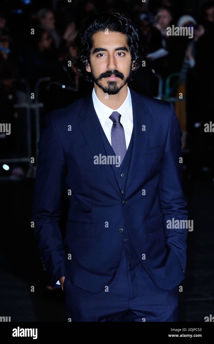 Dev Patel attending the Premiere of Lion as part of the BFI London Film ...