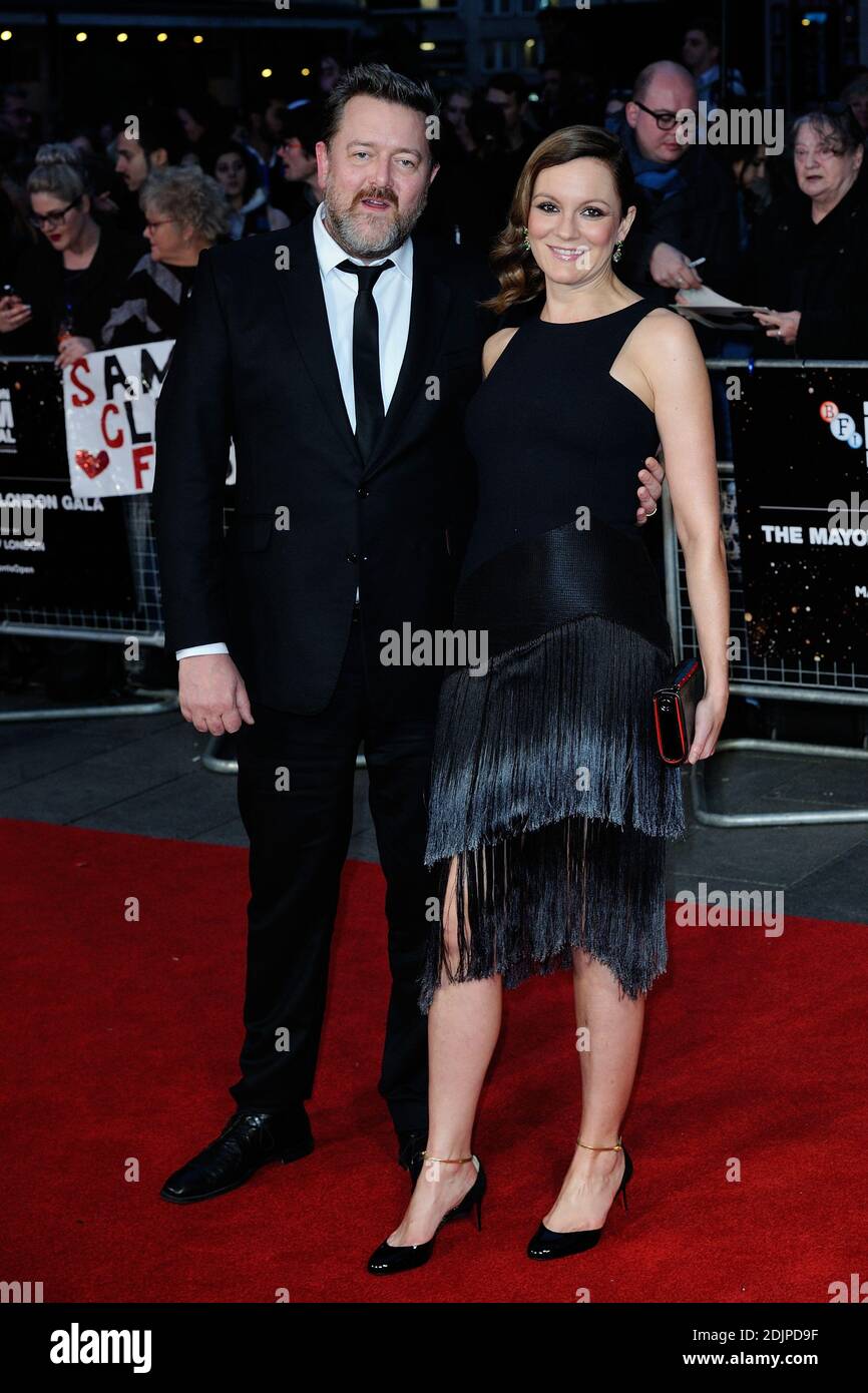 Guy Garvey and Rachael Stirling attending the Premiere of Their Finest as part of the BFI London Film Festival in London, England on October 13, 2016. Photo by Aurore Marechal/ABACAPRESS.COM Stock Photo