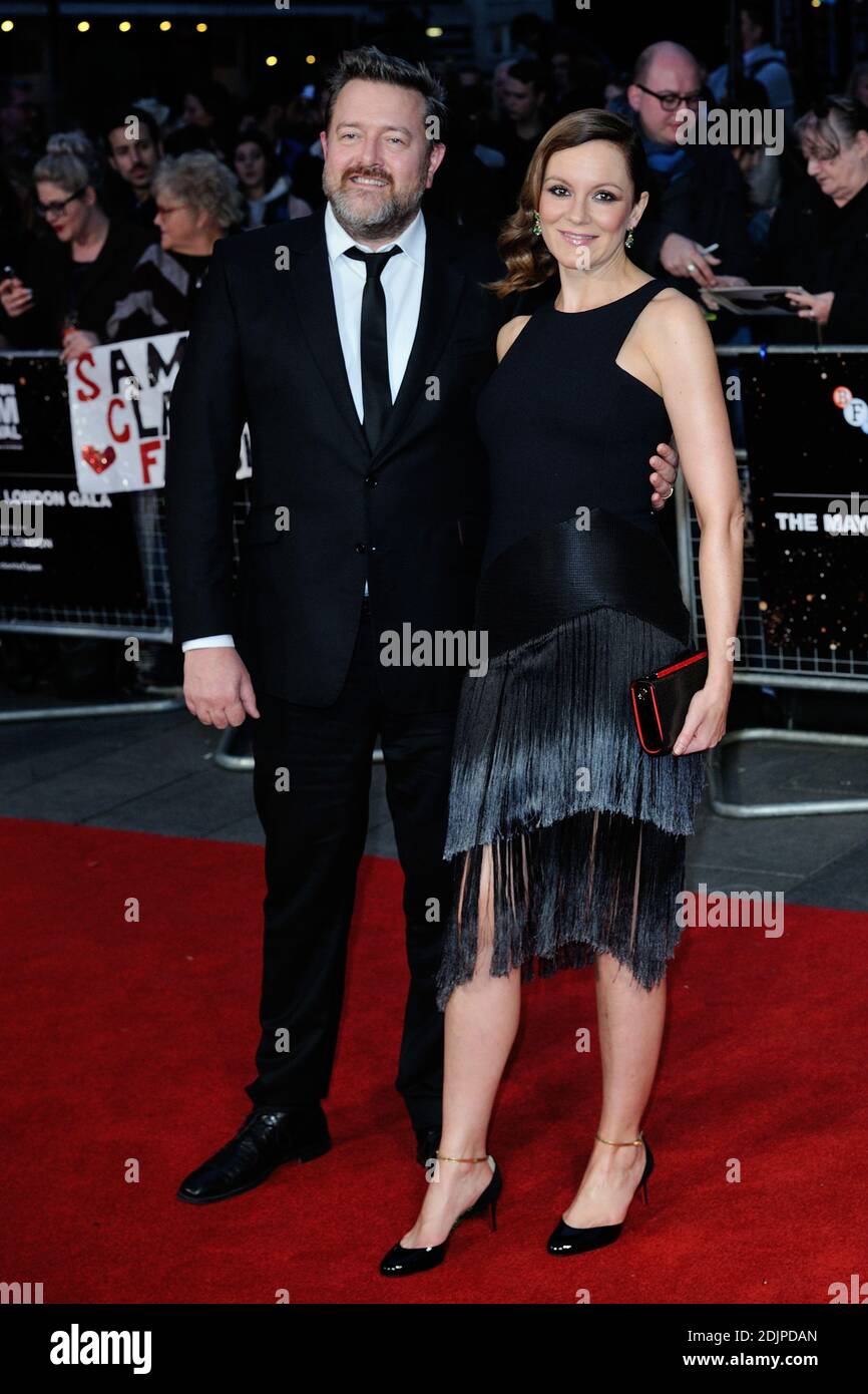 Guy Garvey and Rachael Stirling attending the Premiere of Their Finest as part of the BFI London Film Festival in London, England on October 13, 2016. Photo by Aurore Marechal/ABACAPRESS.COM Stock Photo