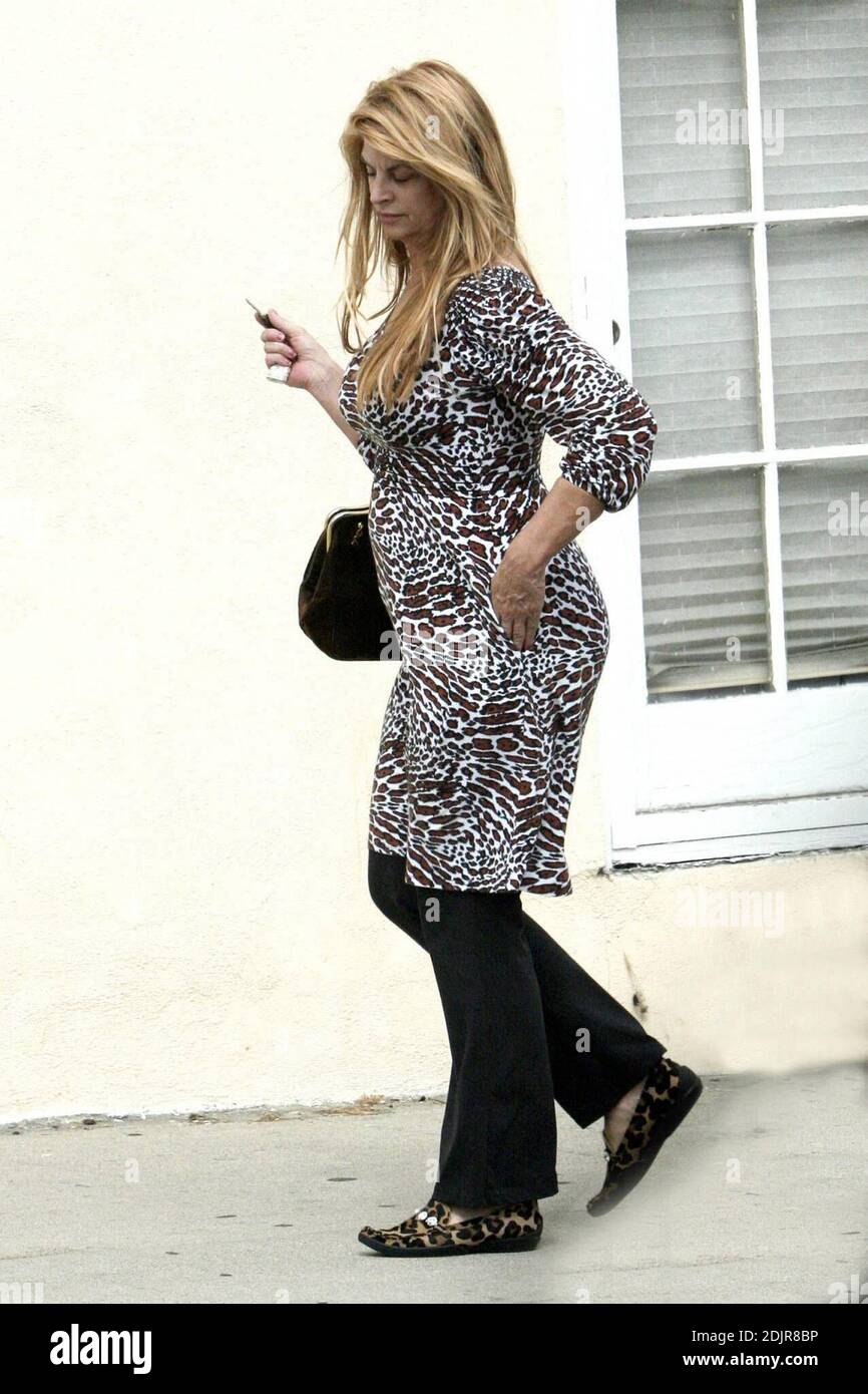 Kirstie Alley flaunts her new figure in a skin tight outfit during ...