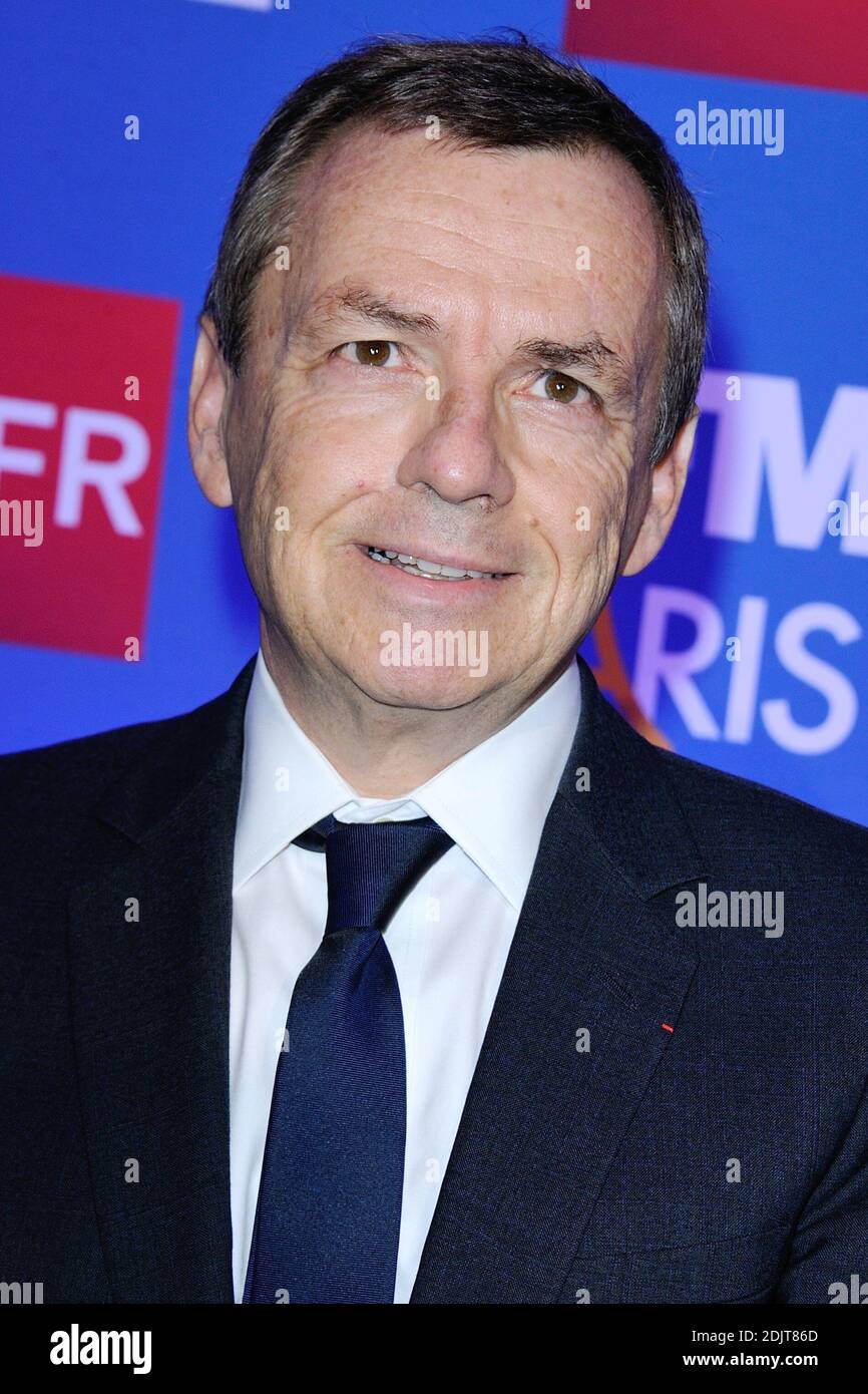 Alain Weill assiste au lancement de la chaine BFM Paris au Cafe de l'Homme  a Paris, France le 07 Novembre 2016. Photo by Aurore  Marechal/ABACAPRESS.COM Stock Photo - Alamy