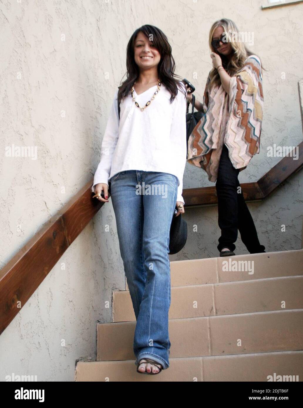 Nicole Richie leaves the Byron Salon in West Hollywood, Ca. 11/17/06 Stock  Photo - Alamy