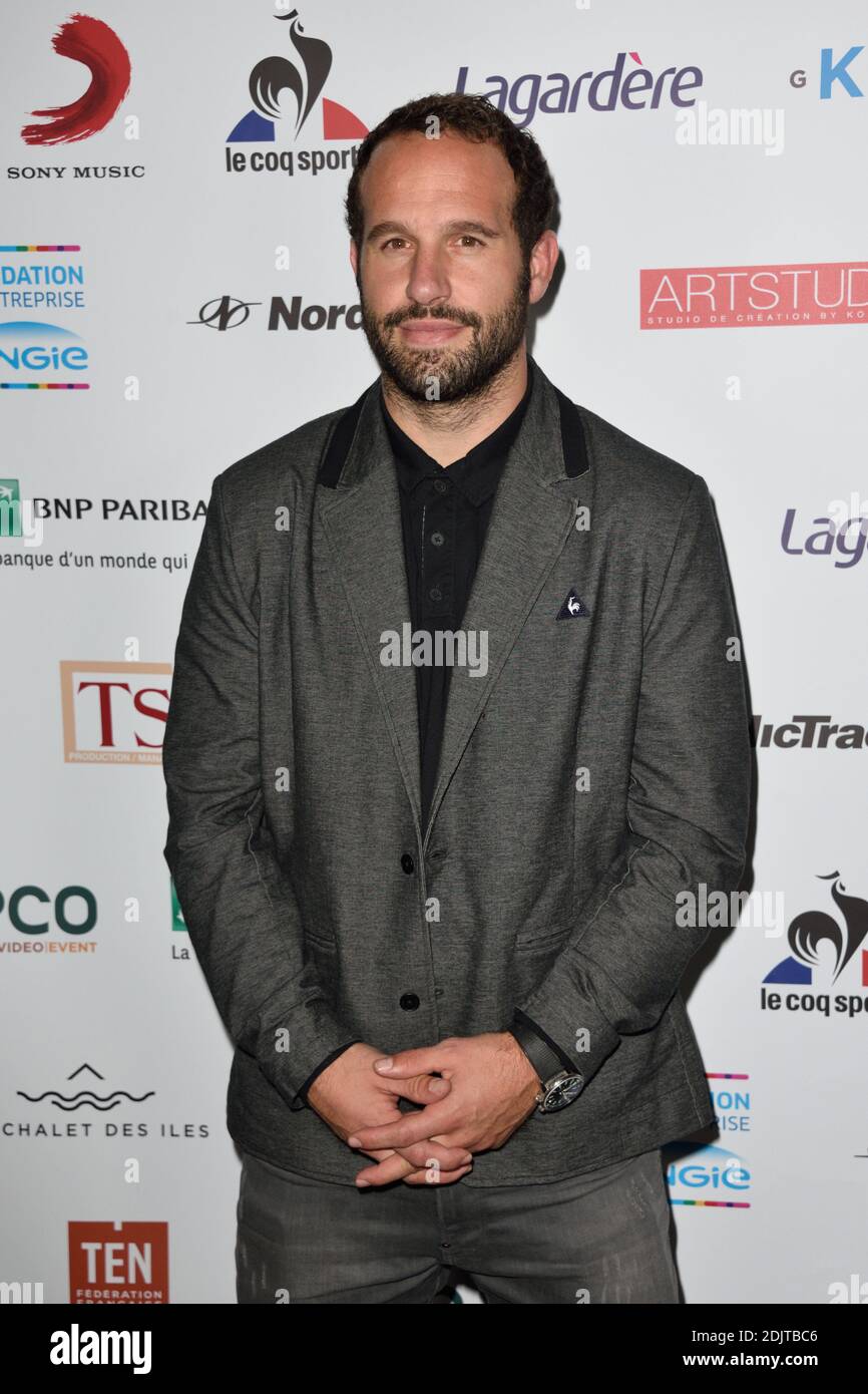 Frédéric Michalak assiste au gala de l'association Fete Le Mur de ...