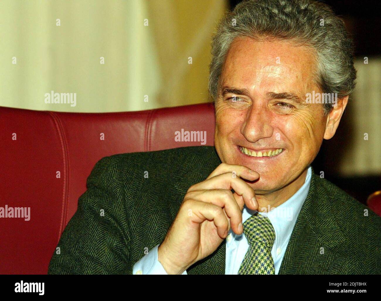 Francesco Rutelli, Cultural Minister and Vice Premier of the Italian ...