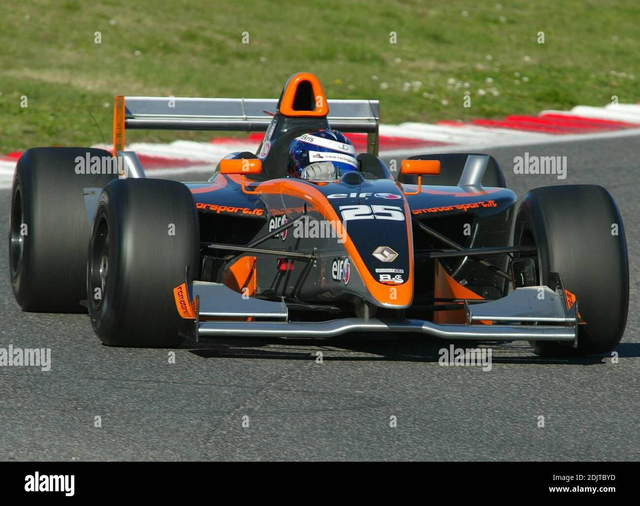 Driver C Van Der Drift, Vallelunga Circuit World Series by Renault, Campagnano, Italy, 11/23/06 Stock Photo