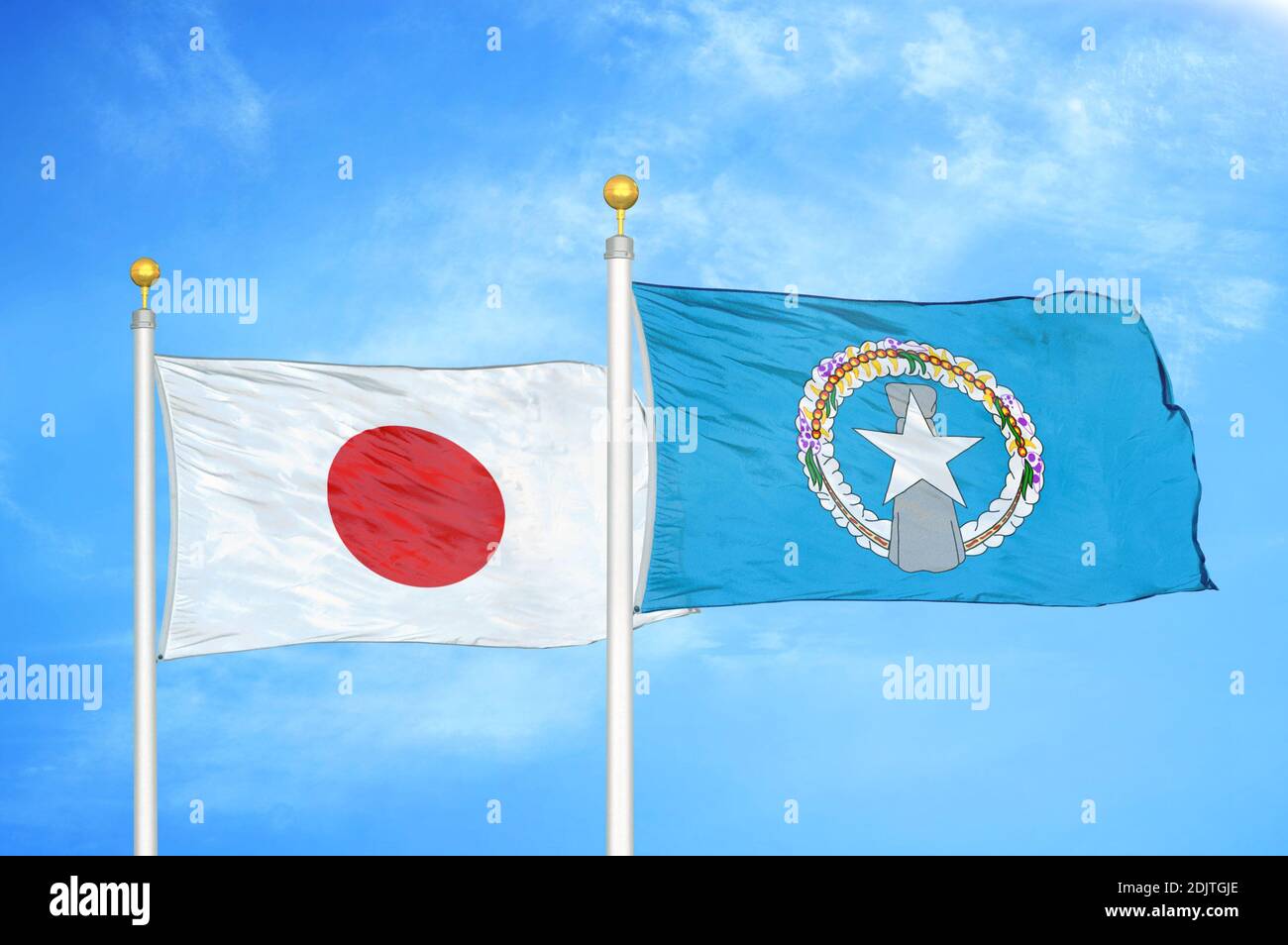 Mariana islands japan flag hires stock photography and images Alamy