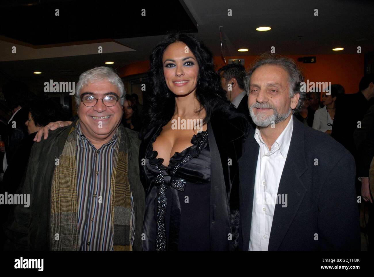 Maria Grazia Cucinotta at the Athens Premiere of Urania, Greece, 12/05/06 Stock Photo