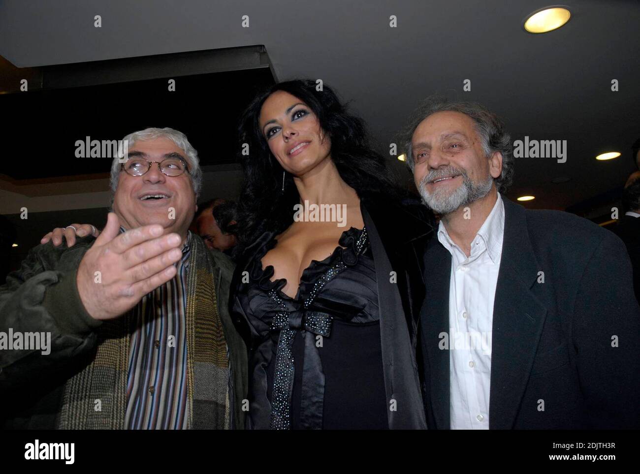 Maria Grazia Cucinotta at the Athens Premiere of Urania, Greece, 12/05/06 Stock Photo