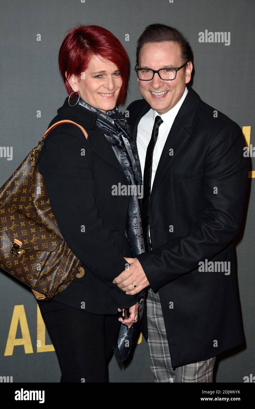 Jean-Marc Généreux and wife France Mousseau attends the 'Allied - Allies'-  Paris Premiere at Cinema UGC Normandie in Paris, France on November 20,  2016. Photo by Alban Wyters/ABACAPRESS.COM Stock Photo - Alamy