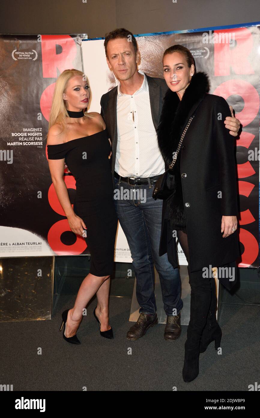 Rocco Siffredi, Rosa Caracciolo attending the Rocco premiere at UGC