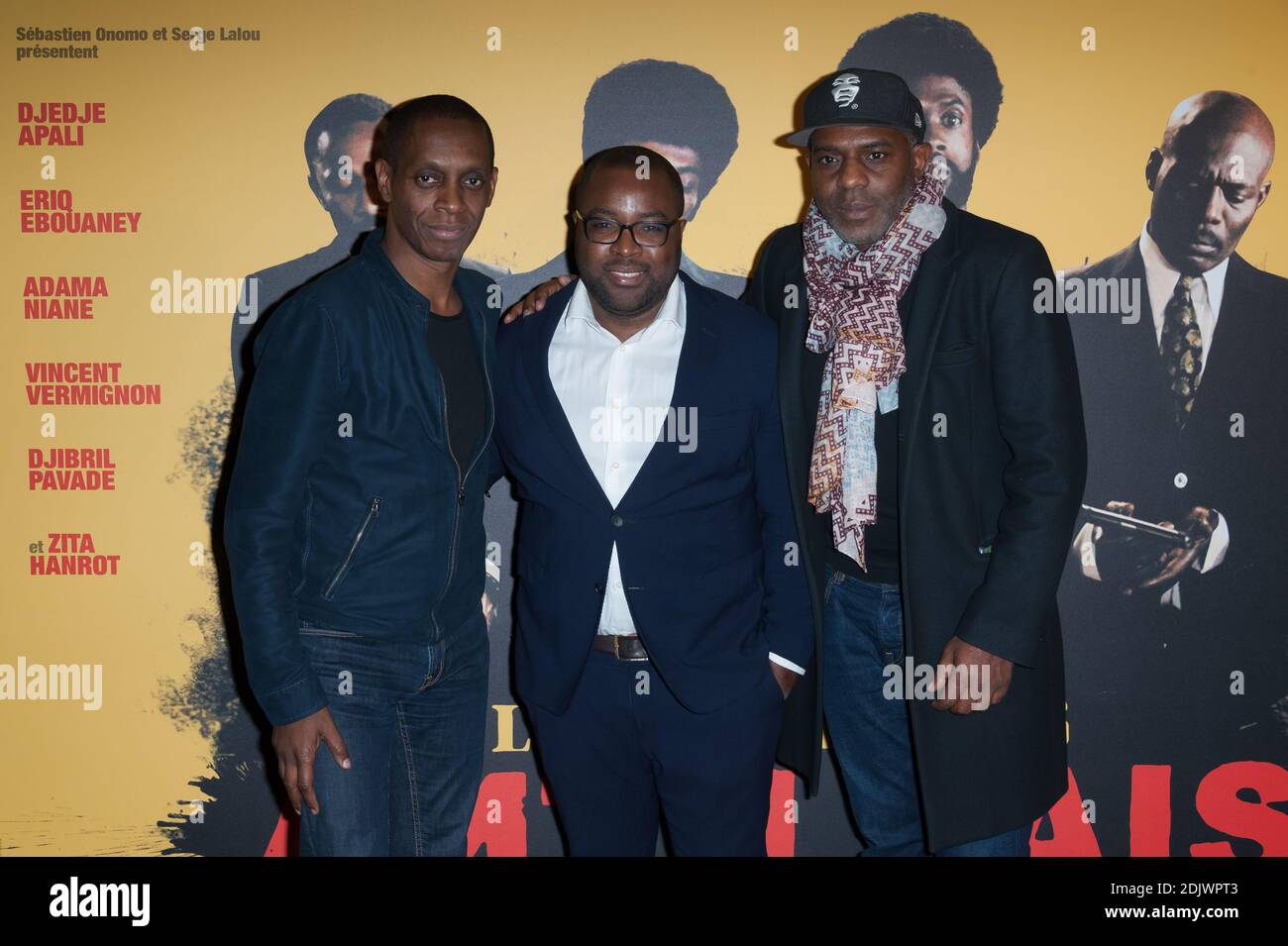 Cast Of The Movie Director Jean Claude Barny And Guests Attending The Premiere Of Le Gang Des