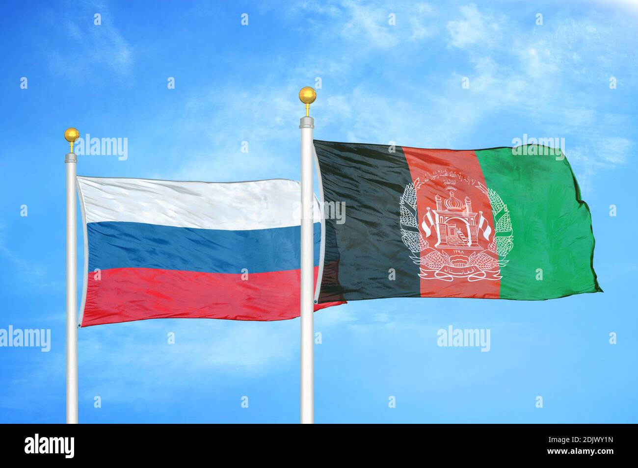 Afghanistan russia flag hi-res stock photography and images - Alamy