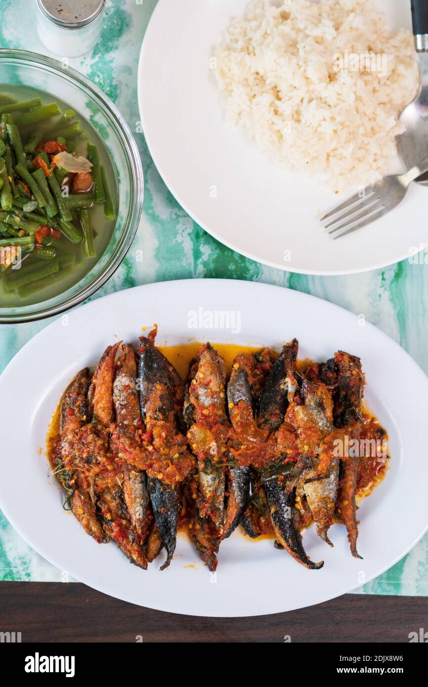 Healthy and delicious Indonesia food for breakfast Stock Photo Alamy