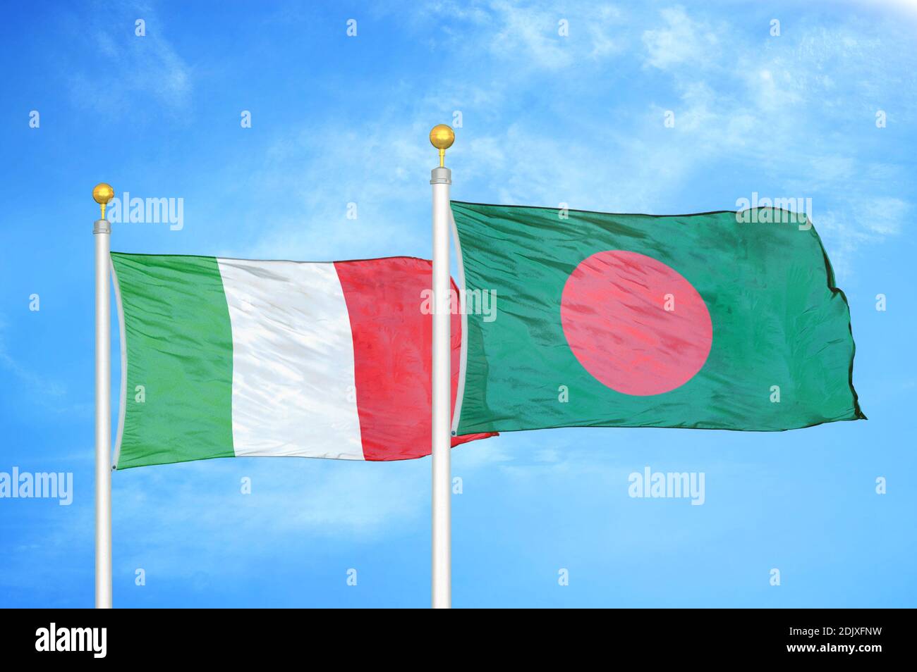 Bangladesh italy flag hi res stock photography and images Alamy