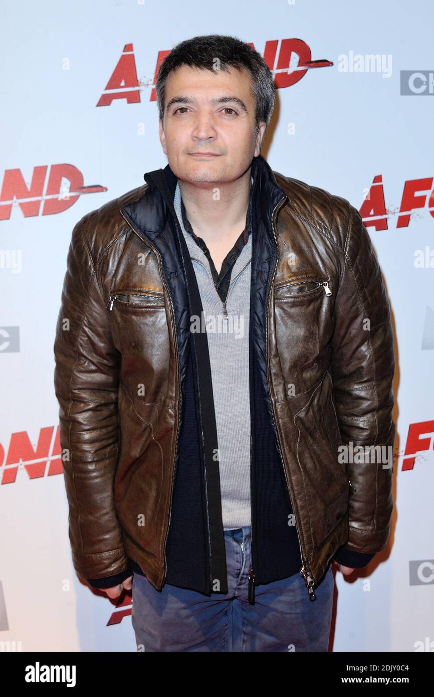 Thomas Langmann assiste a la Premiere du film A Fond au Gaumont Opera