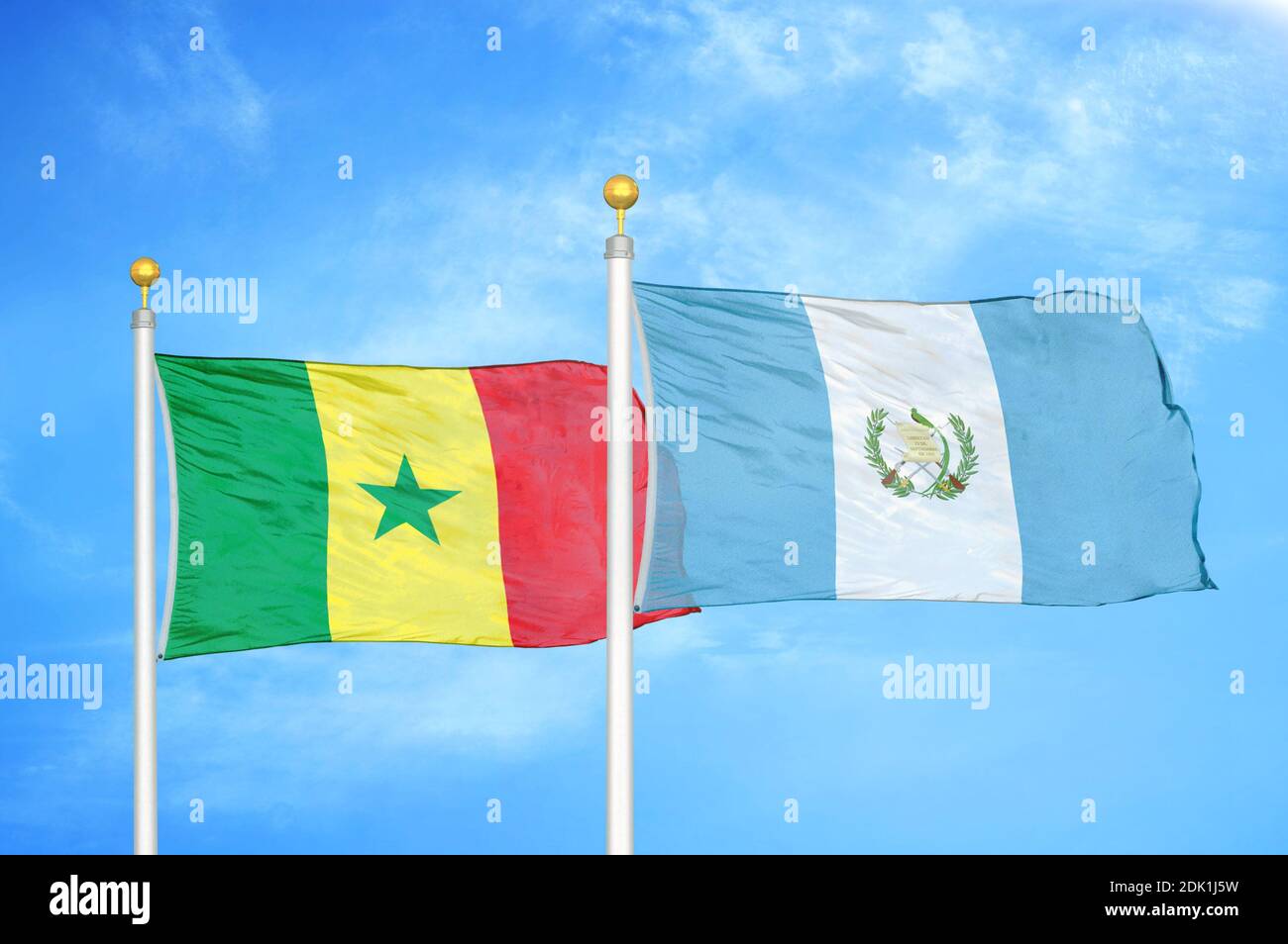 Senegal flag hi-res stock photography and images - Alamy