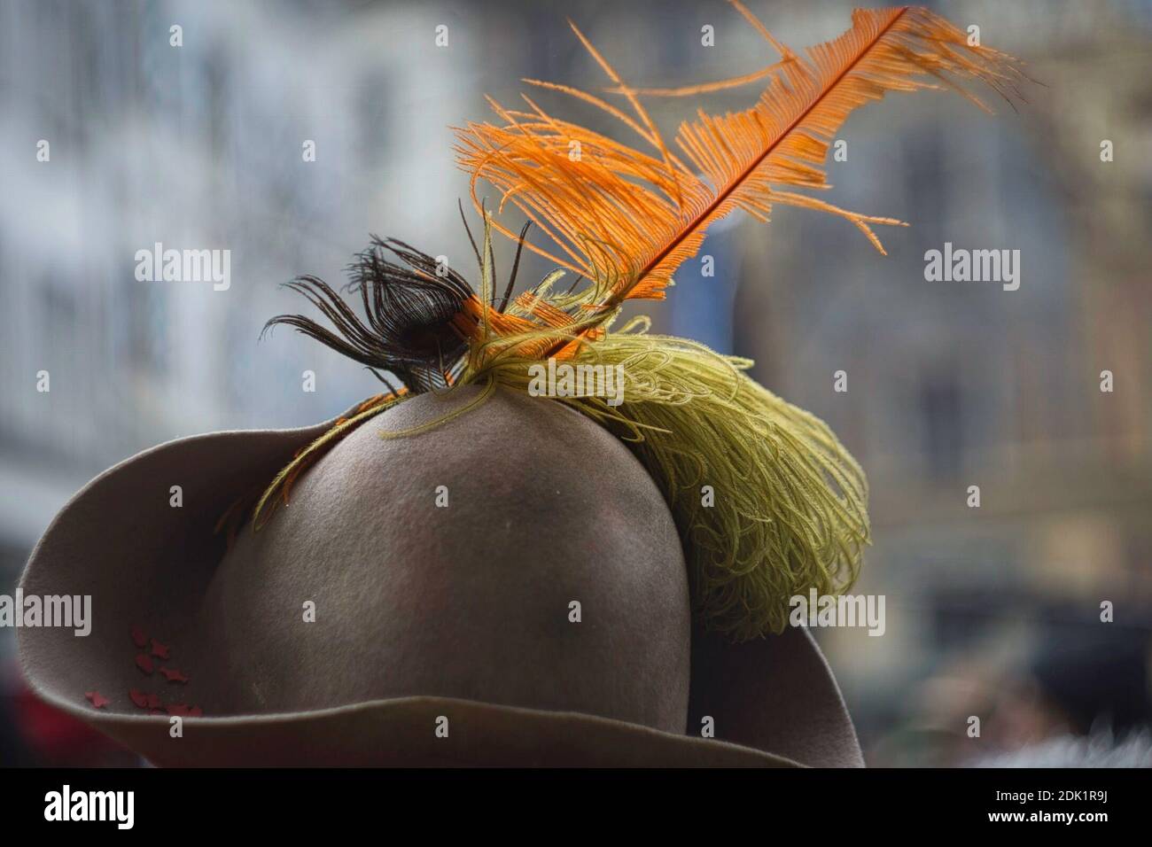 Hat With Feather High Resolution Stock Photography and Images - Alamy