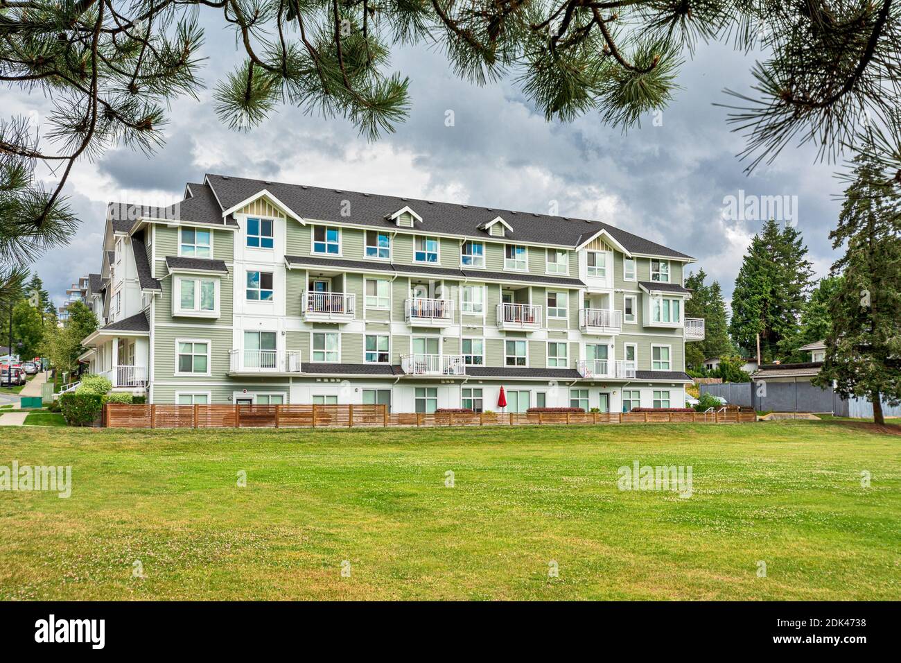 Modern Apartment Buildings in Vancouver, British Columbia, Canada Stock Photo Alamy