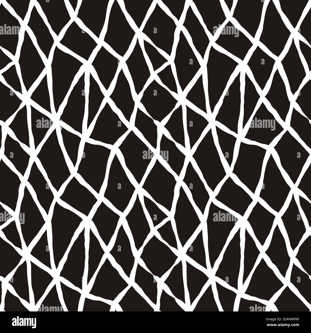 Seamless hand drawn ink pattern. Creative endless background with blots ...