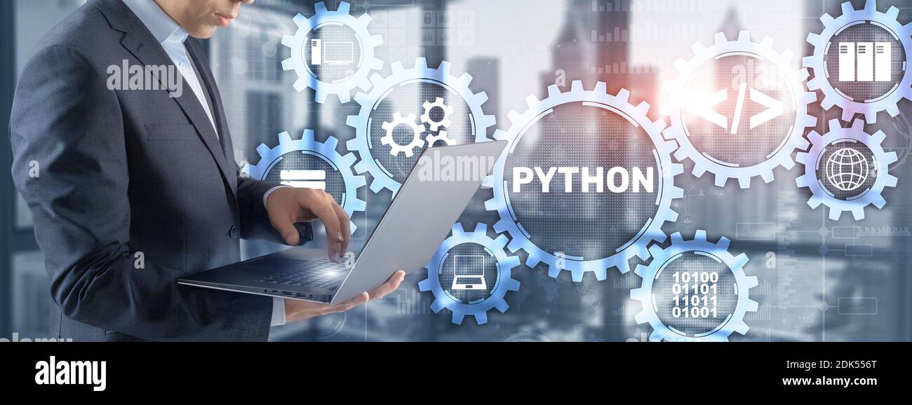 Python high level programing language. Communications Technology ...
