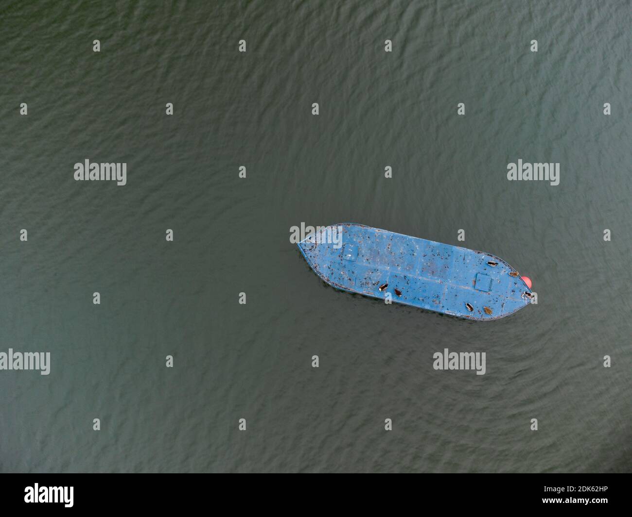 Straight down drone shot boat hi-res stock photography and images - Alamy