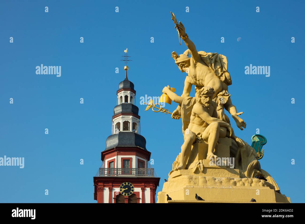 Germany, Baden-Wuerttemberg, city of Mannheim. Seckenheim church and