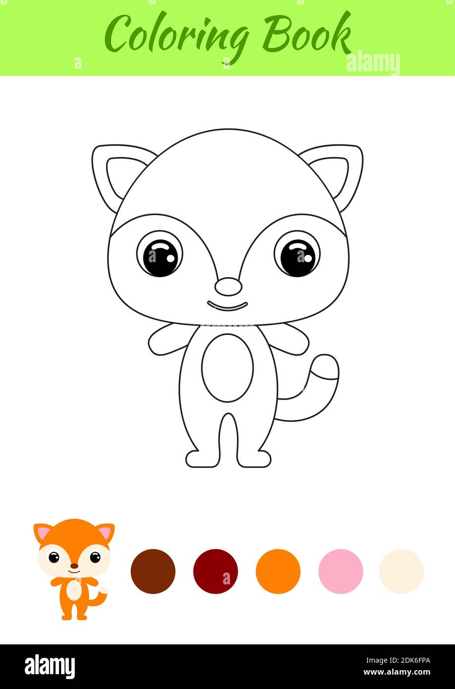 fox coloring pages