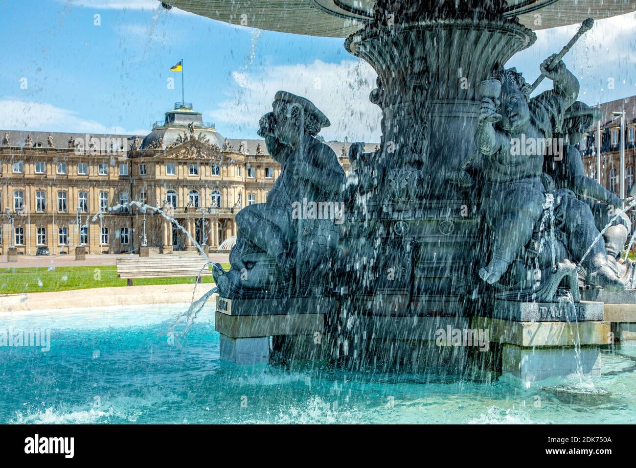 Stuttgart city castle hi-res stock photography and images - Alamy